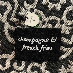 Kate Spade Beaded Clutch ‘Champagne & French Fries’ Target colab